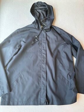 Vintage Casual Corner ANNEX Hooded Rain Jacket - Navy Sz M